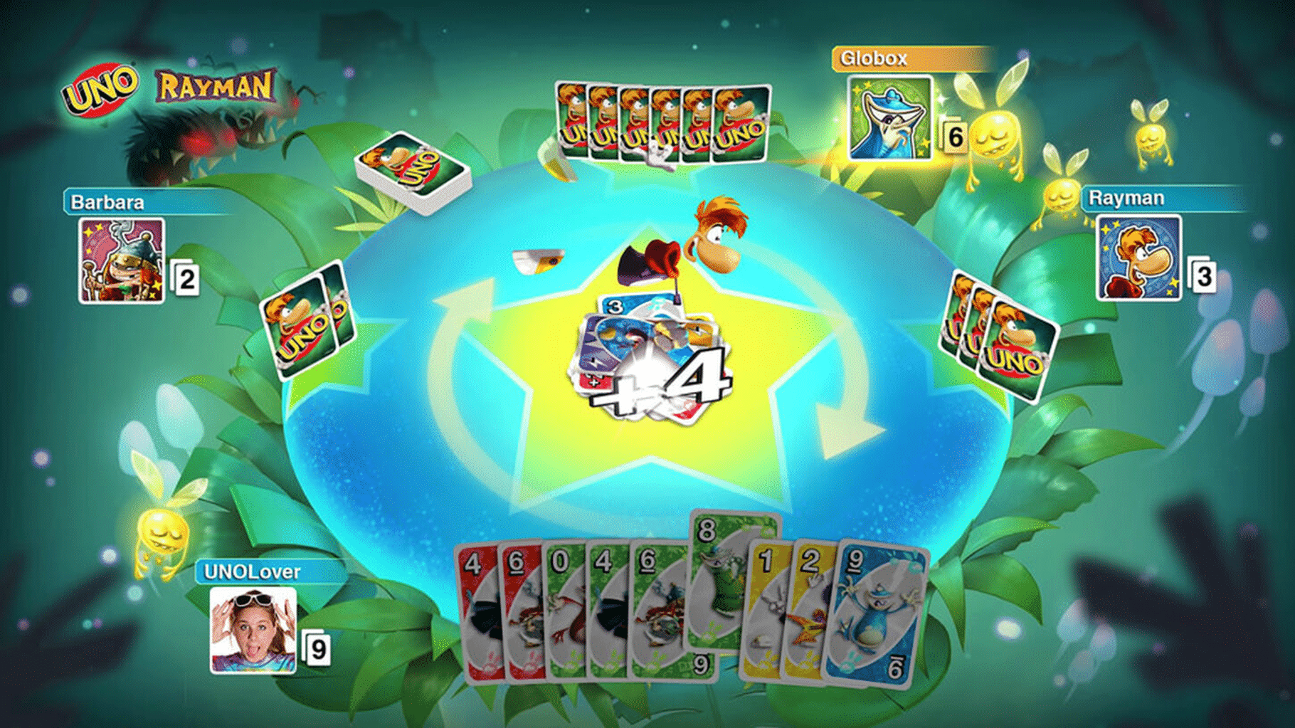Uno: Rayman Theme DLC screenshot