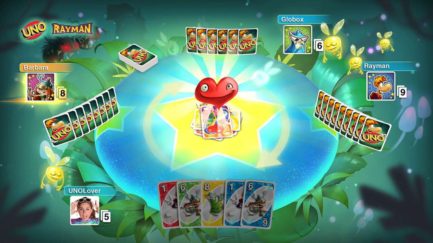 Captura de pantalla - Uno: Rayman Theme DLC