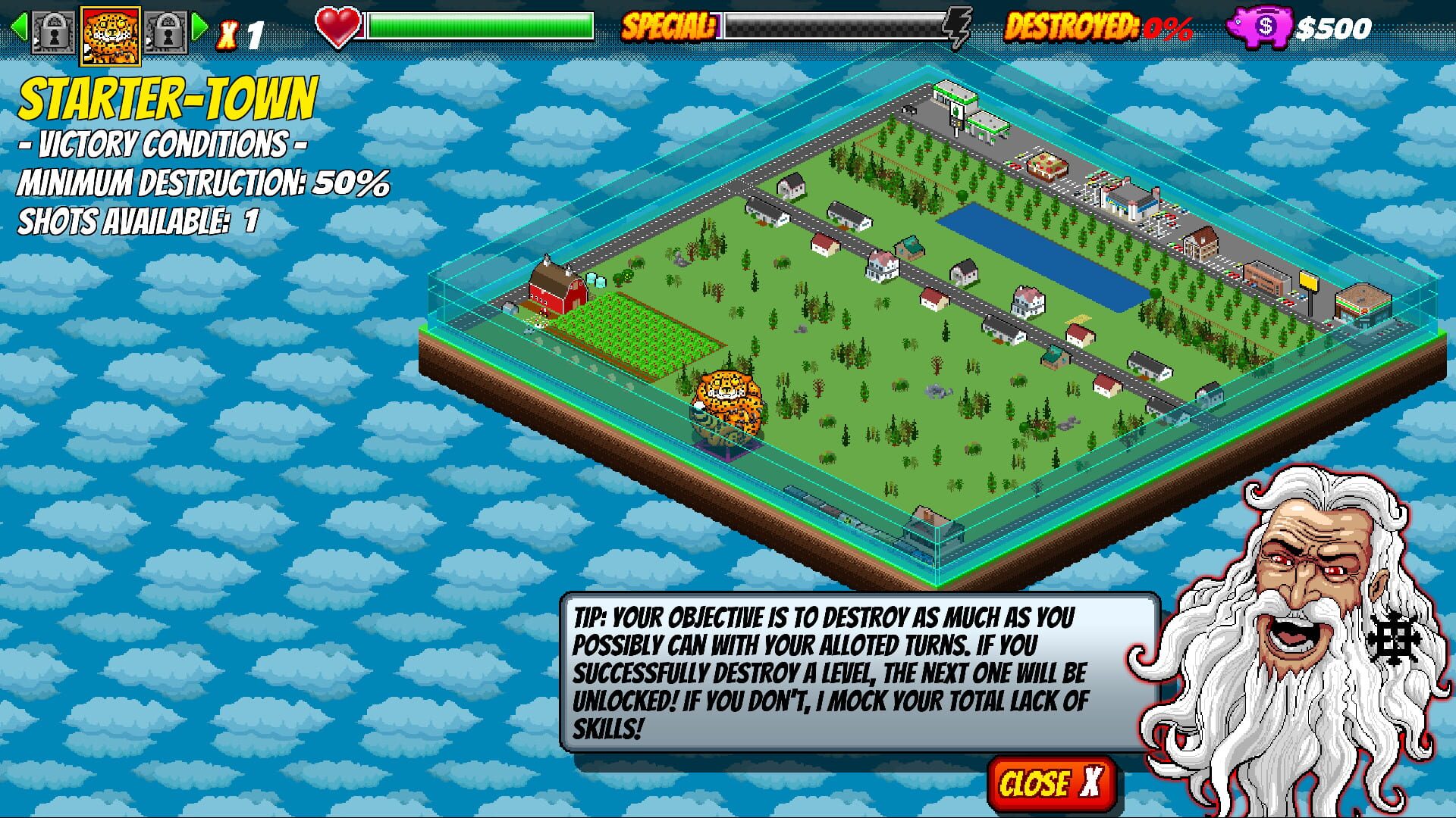 Godball - Screenshot