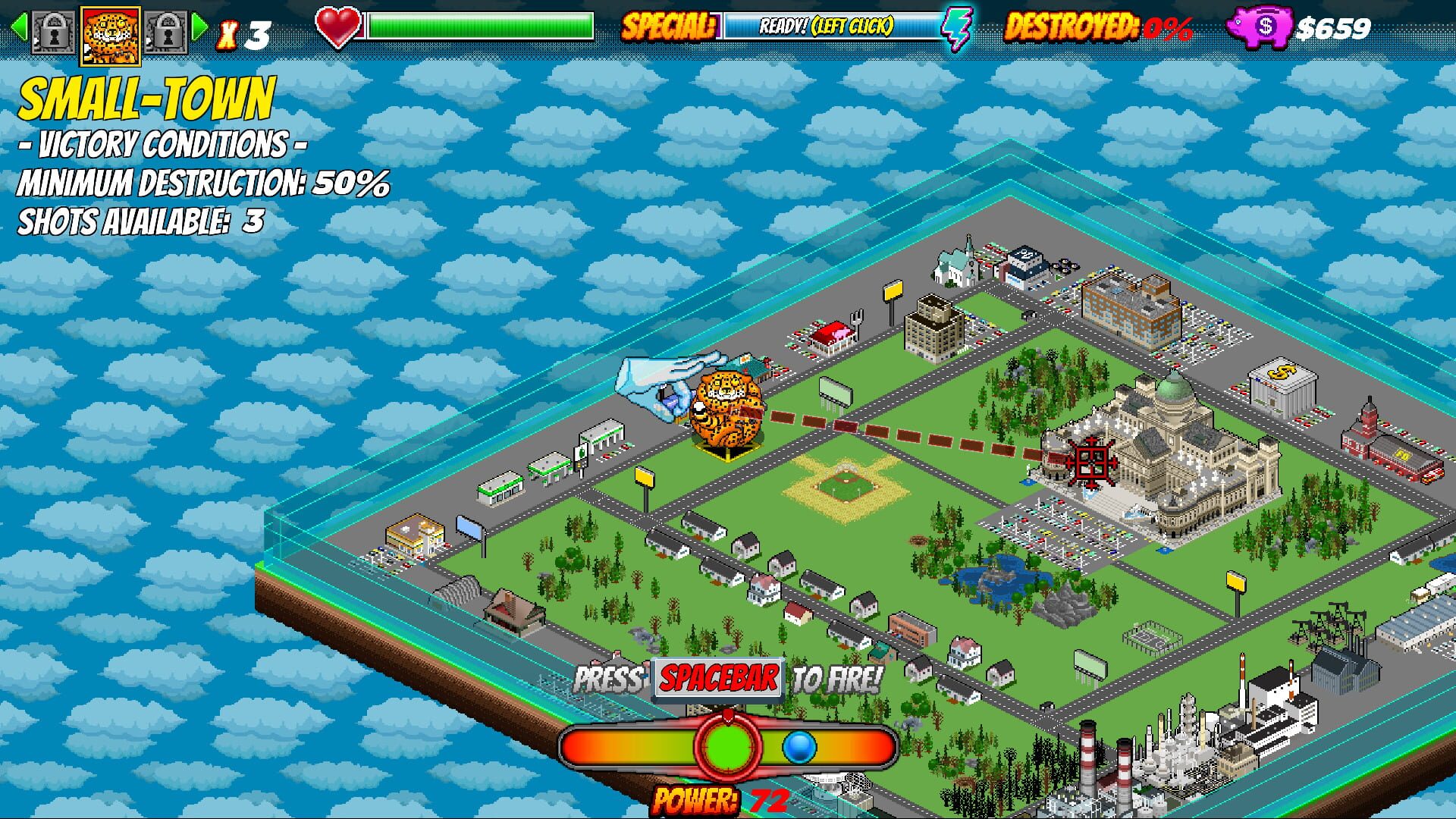 Godball - Screenshot