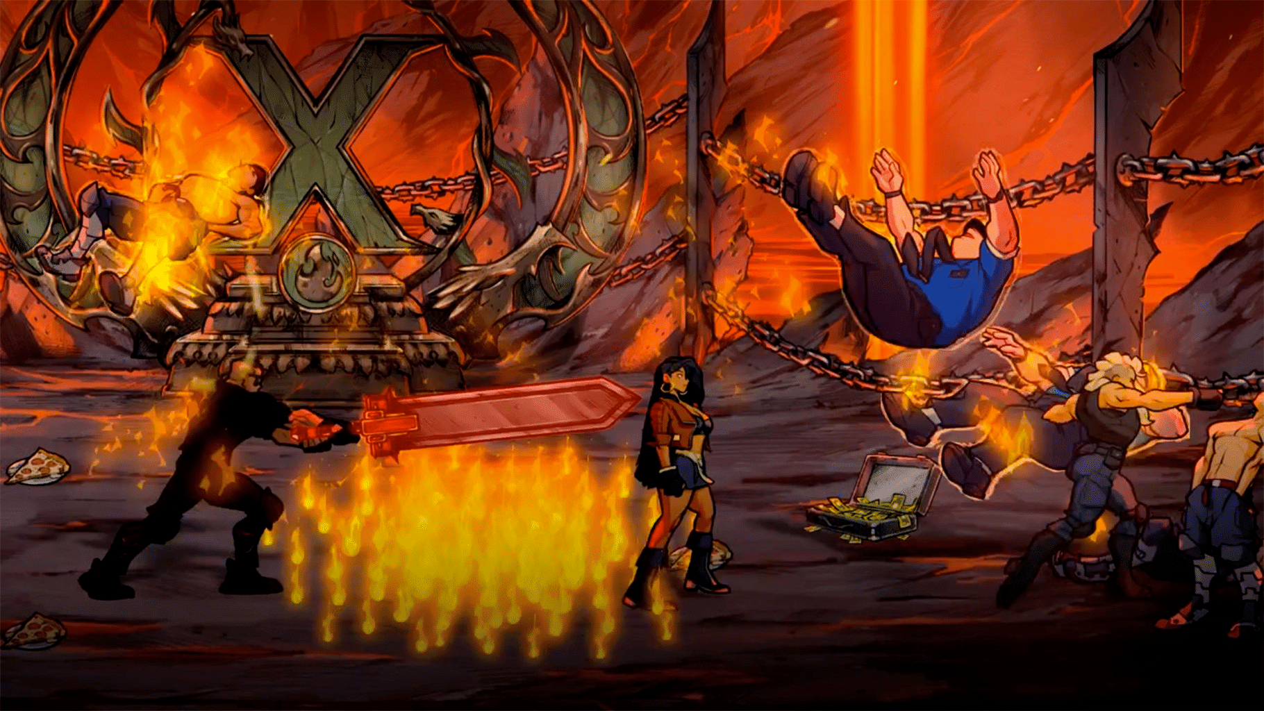 Streets of Rage 4: Mr X. Nightmare screenshot