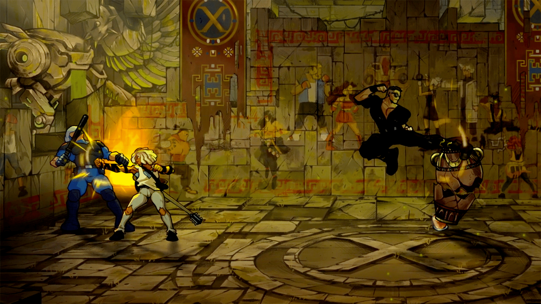 Streets of Rage 4: Mr X. Nightmare screenshot