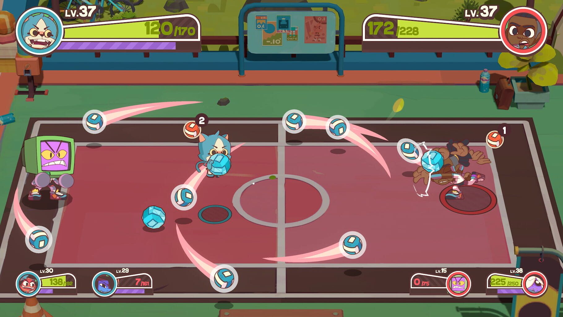 Dodgeball Academia screenshots