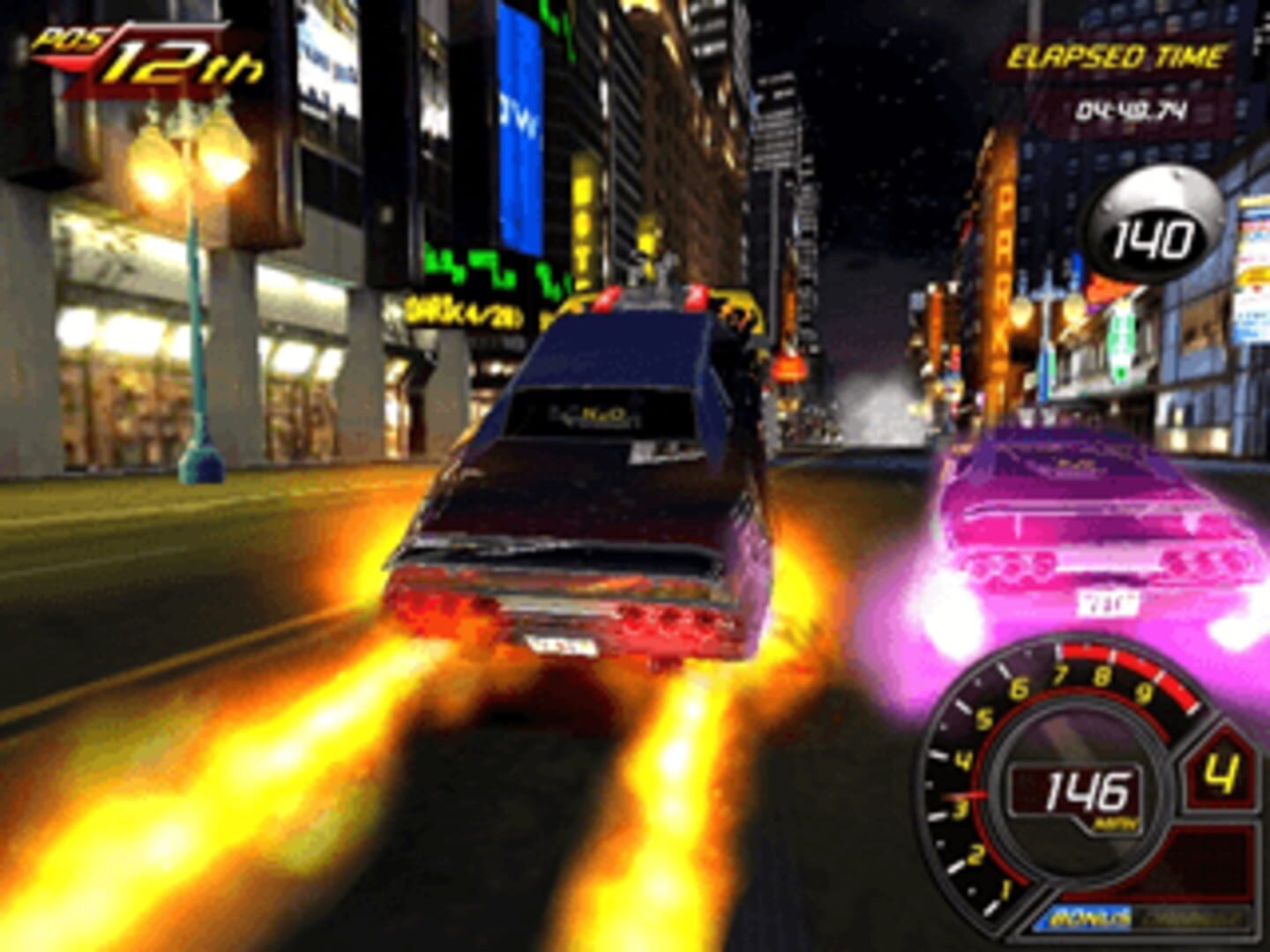 Captura de pantalla - The Fast and The Furious