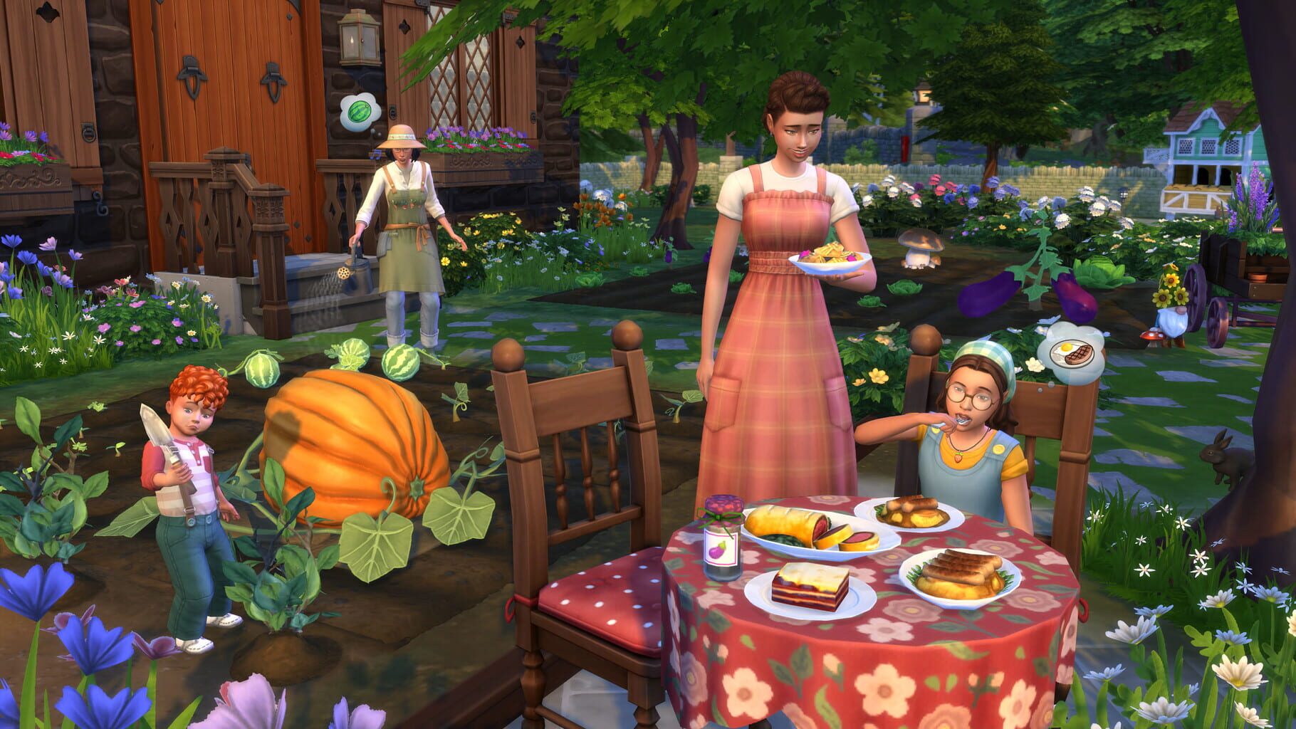Captura de pantalla - The Sims 4: Cottage Living