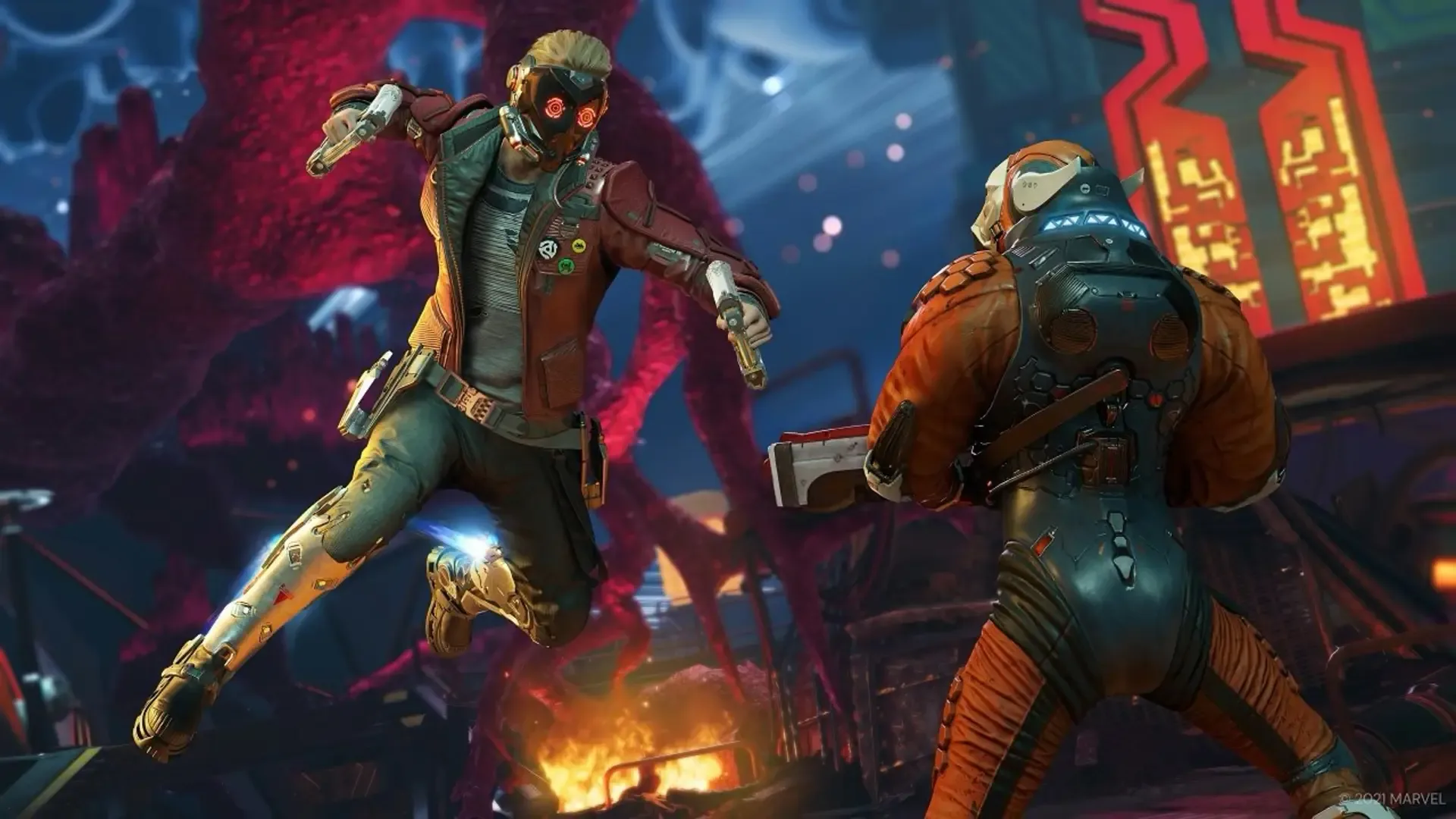 Captura de pantalla - Marvel's Guardians of the Galaxy: Cloud Version