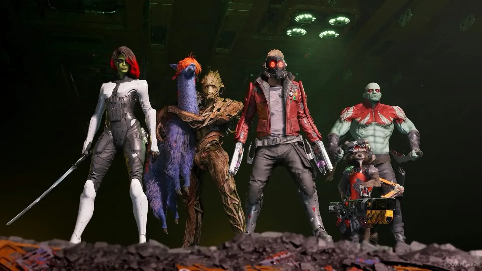 Captura de pantalla - Marvel's Guardians of the Galaxy: Cloud Version
