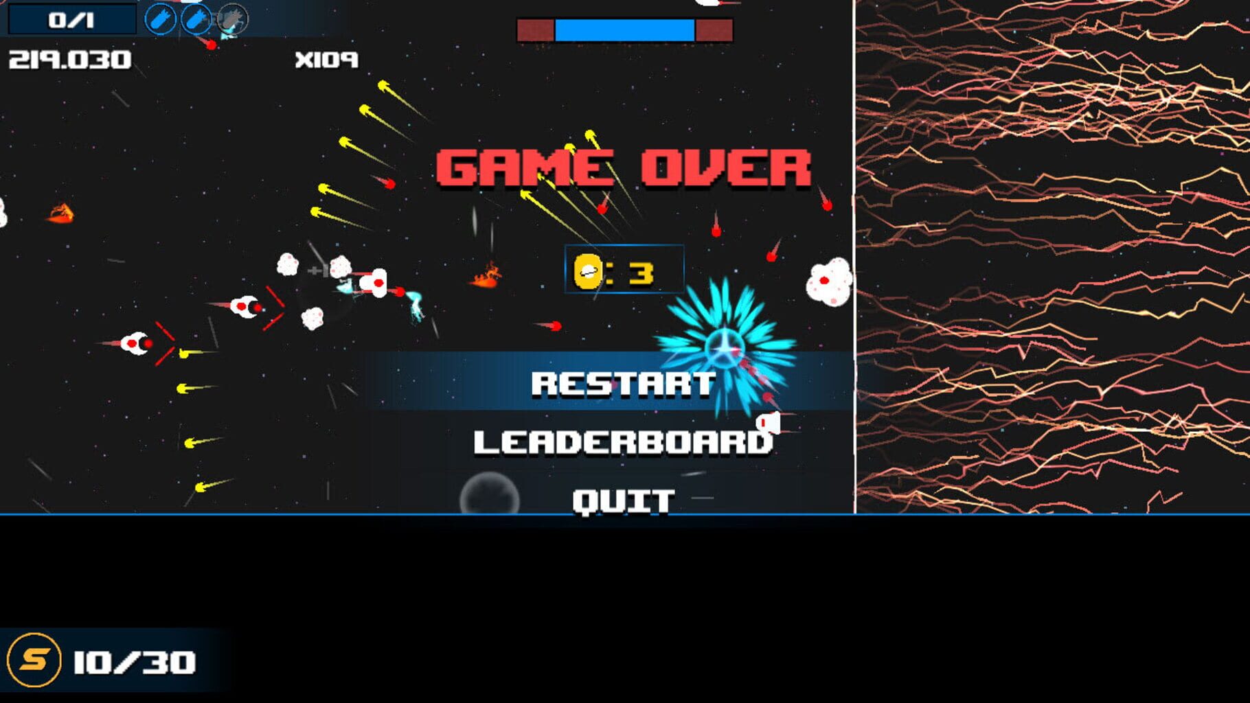 Arcade Space Shooter 2 in 1 screenshot