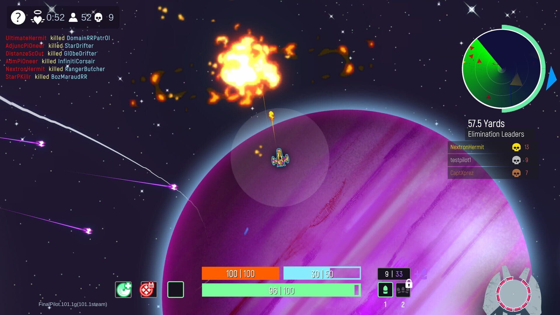 Final Pilot - Screenshot
