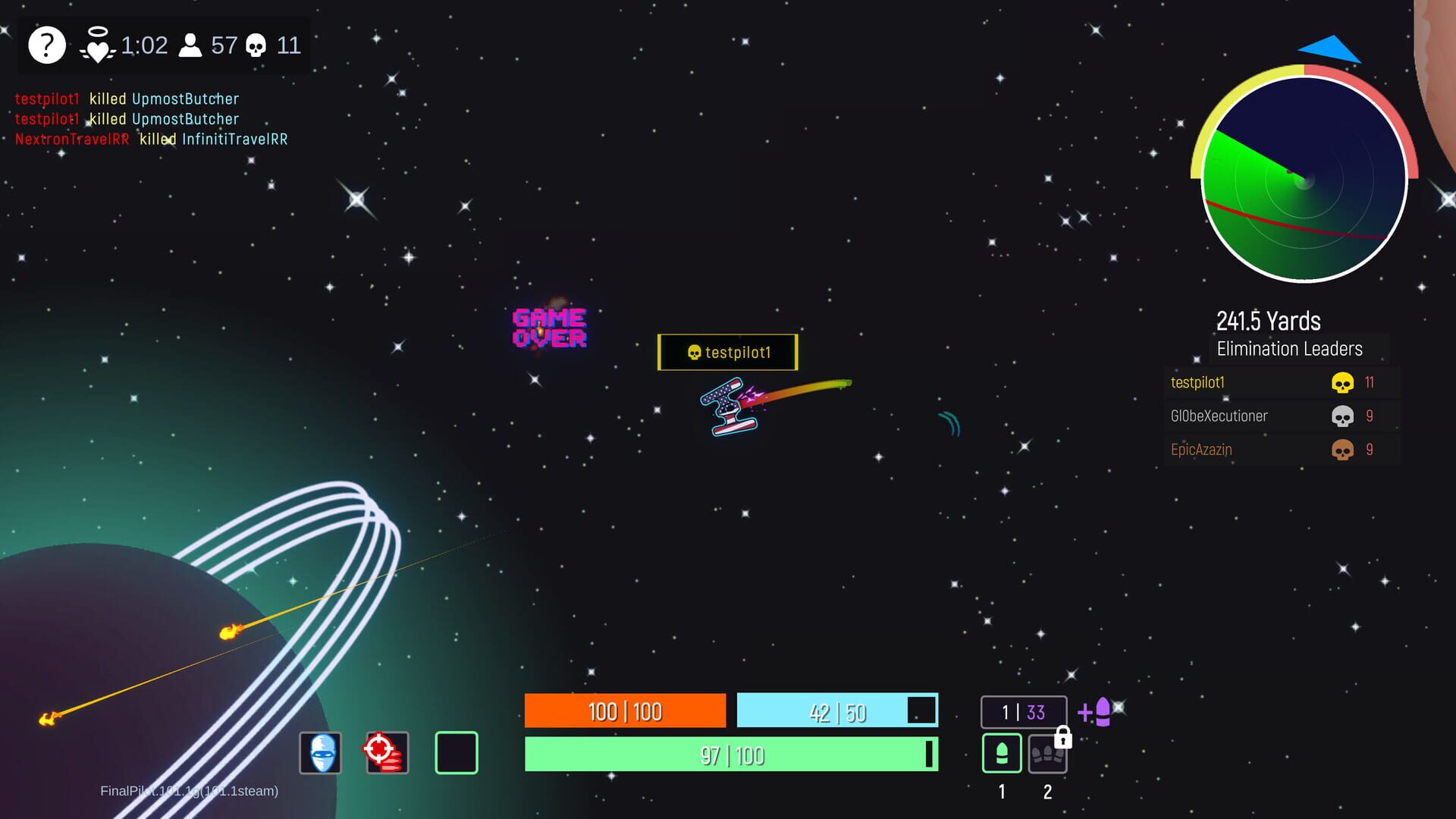 Final Pilot - Screenshot