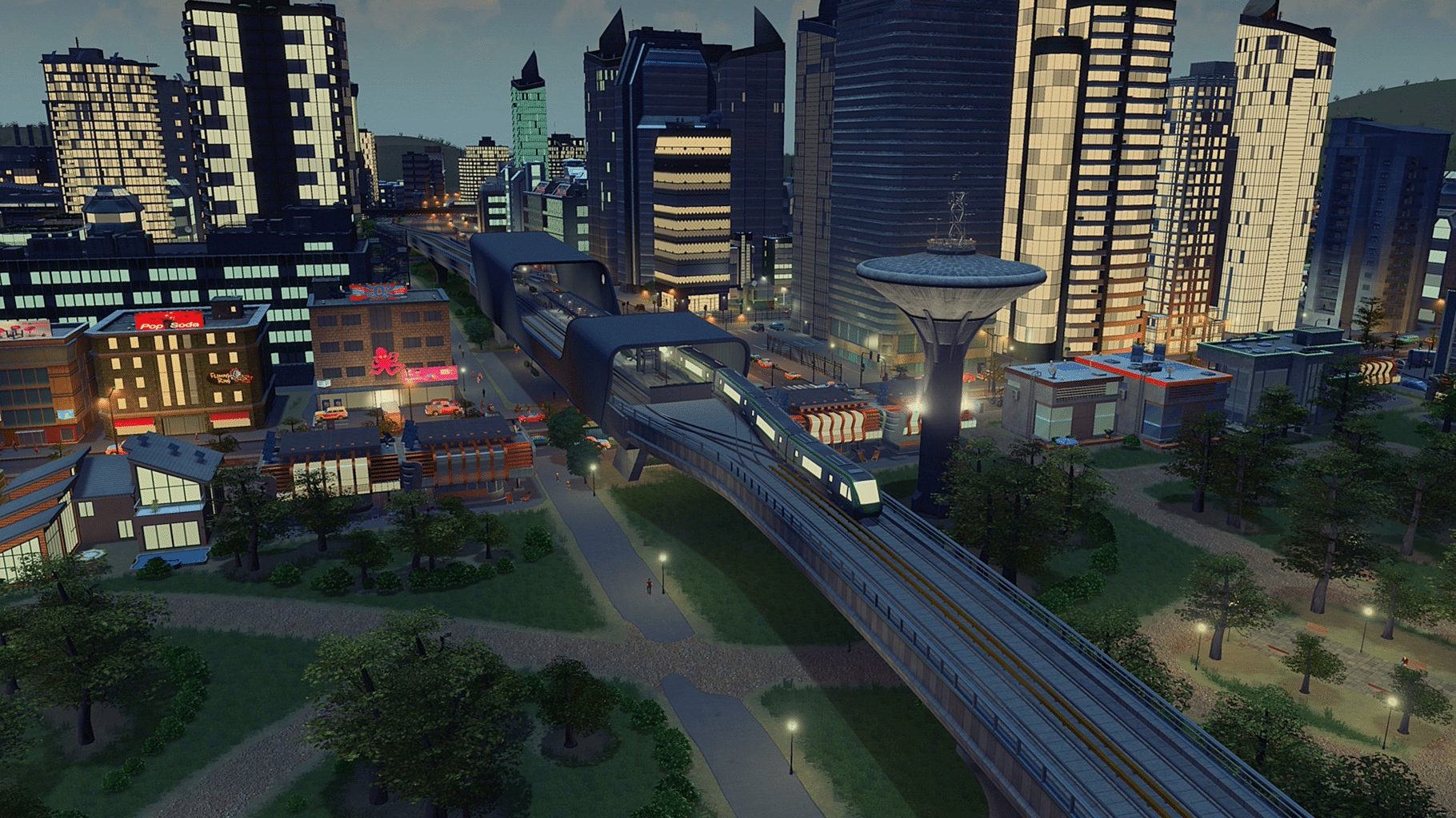 Cities: Skylines - Content Creator Pack: Train Stations screenshot