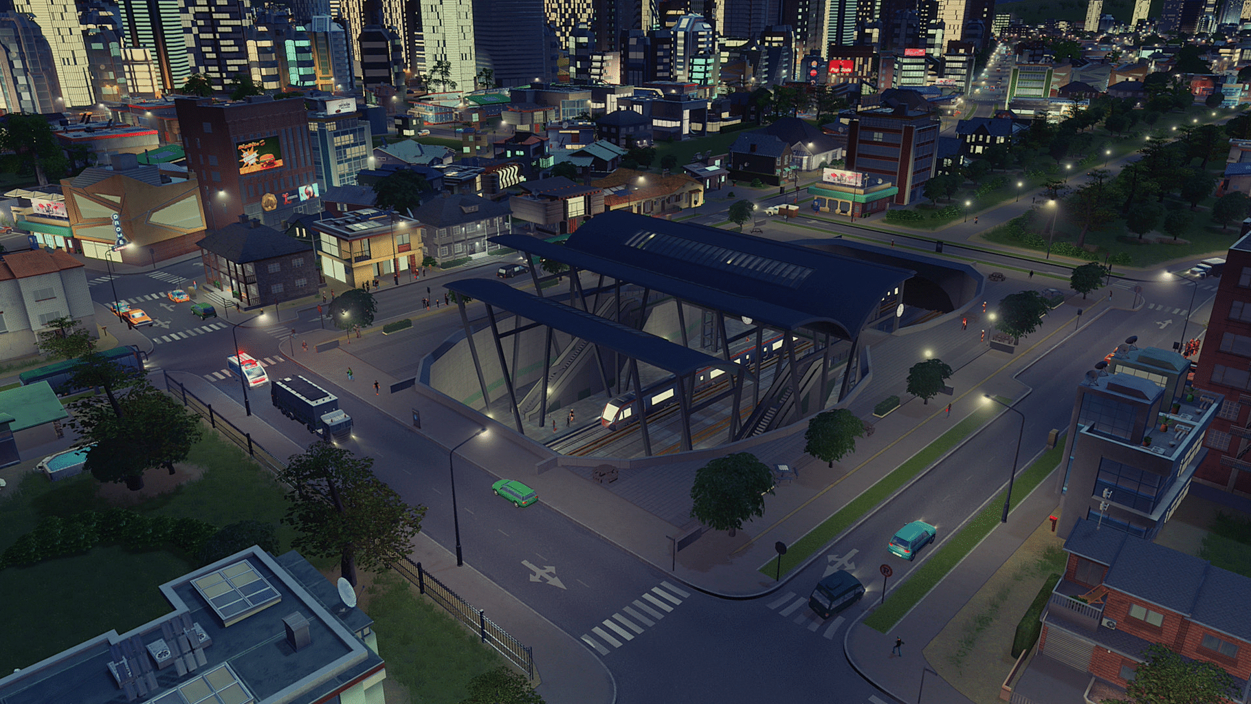 Cities: Skylines - Content Creator Pack: Train Stations screenshot