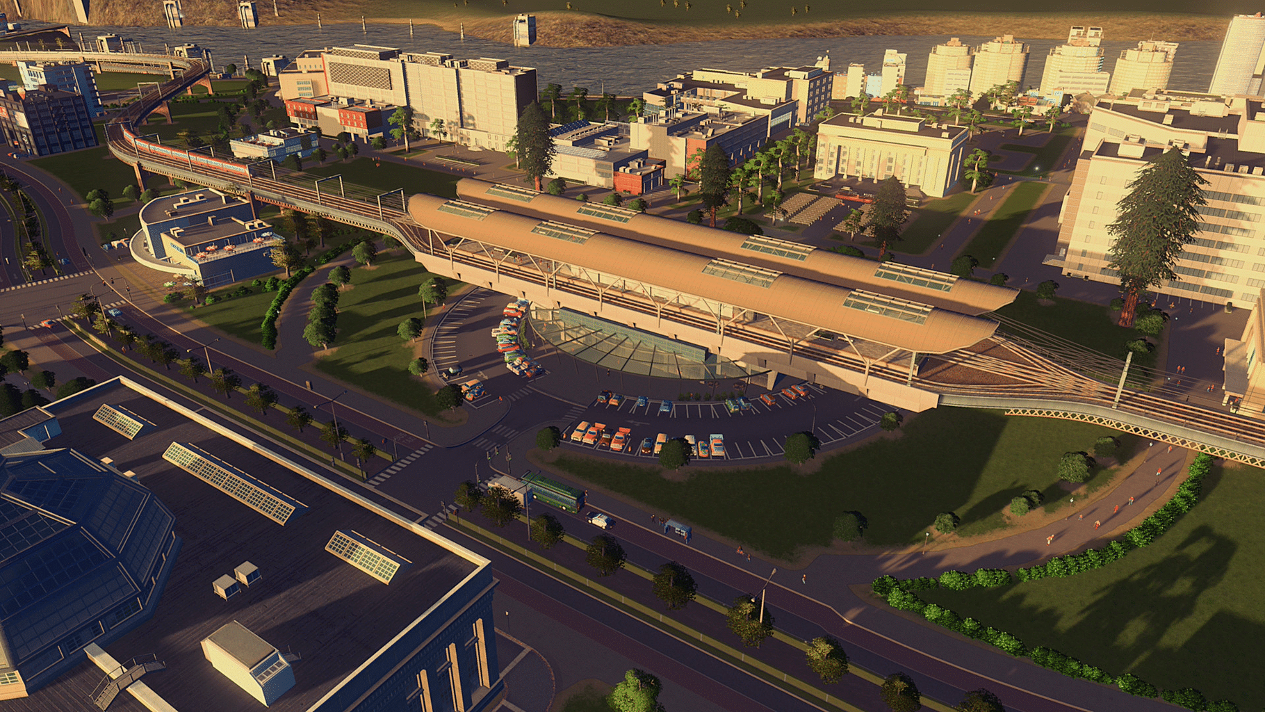 Cities: Skylines - Content Creator Pack: Train Stations screenshot