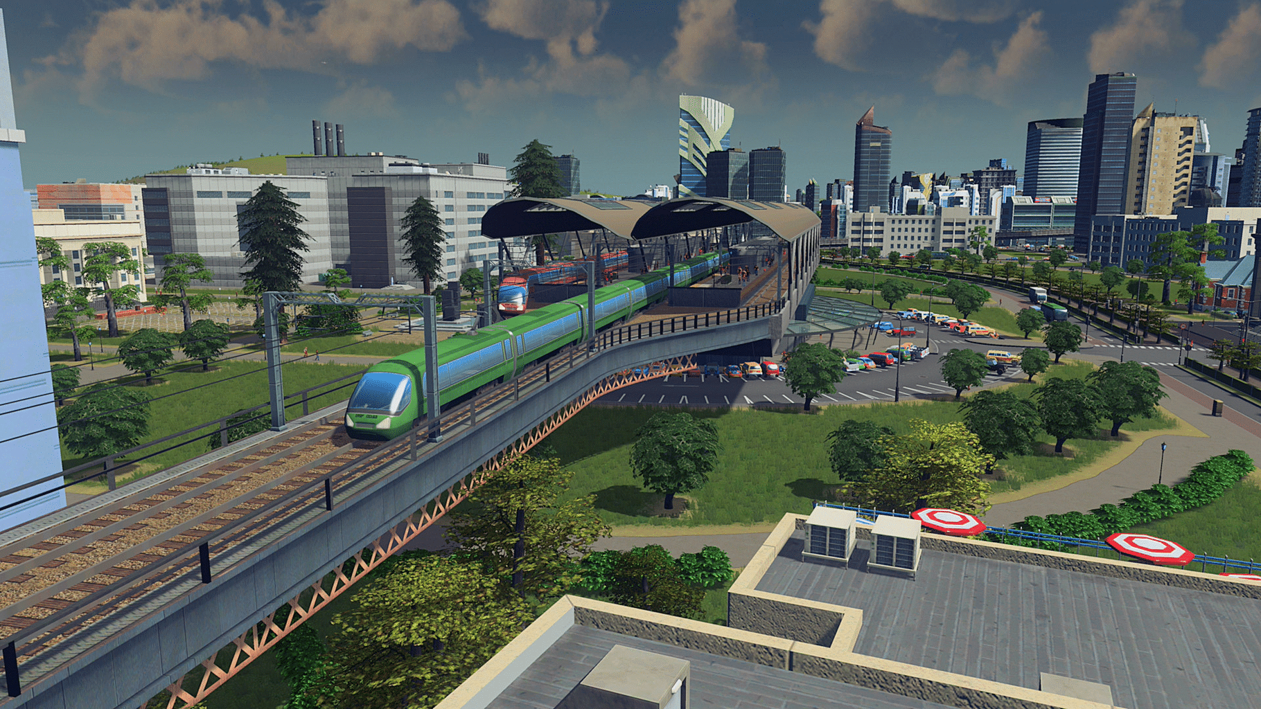 Cities: Skylines - Content Creator Pack: Train Stations screenshot