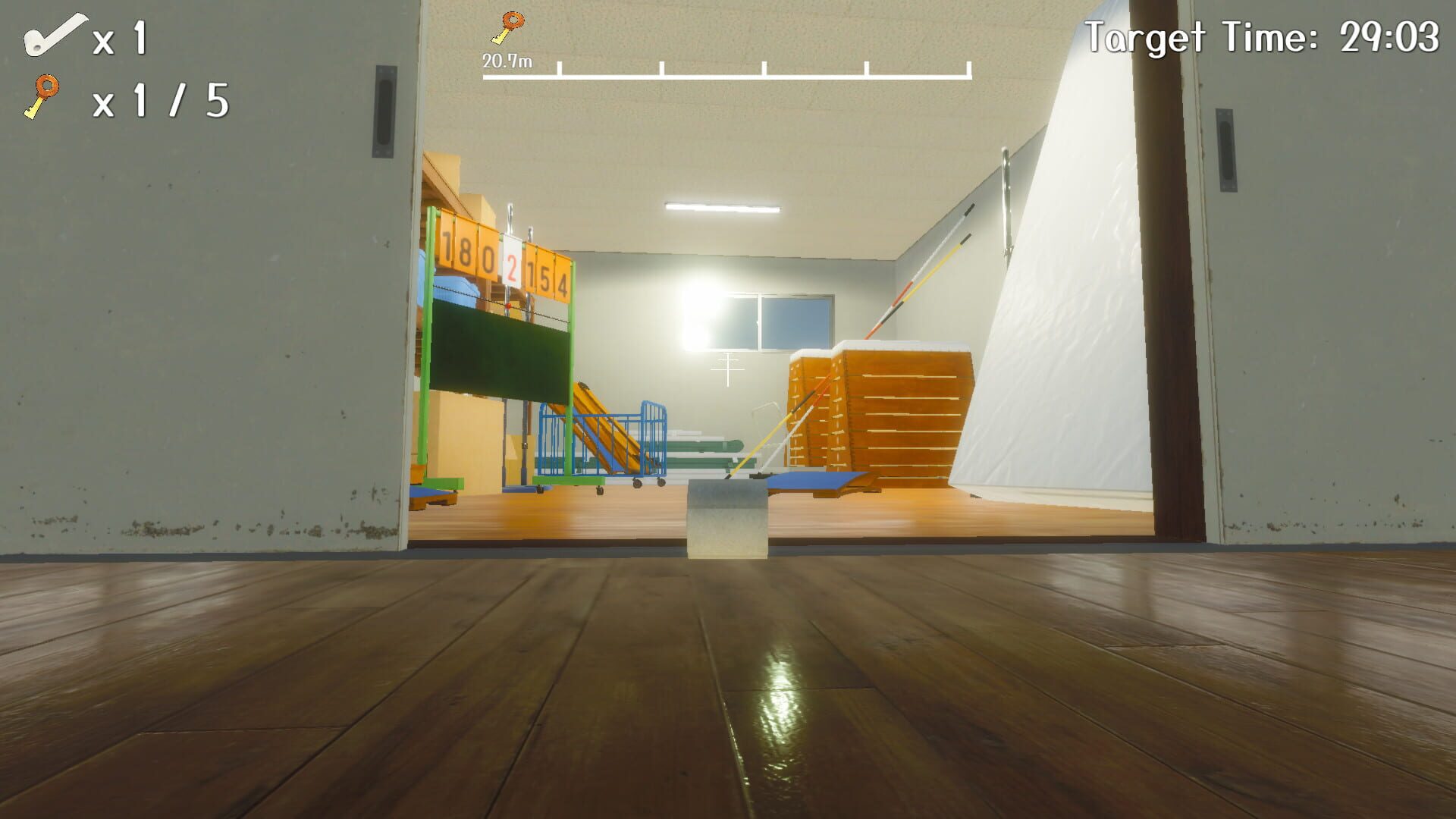 Toilet paper wants to be a basketball - Screenshot