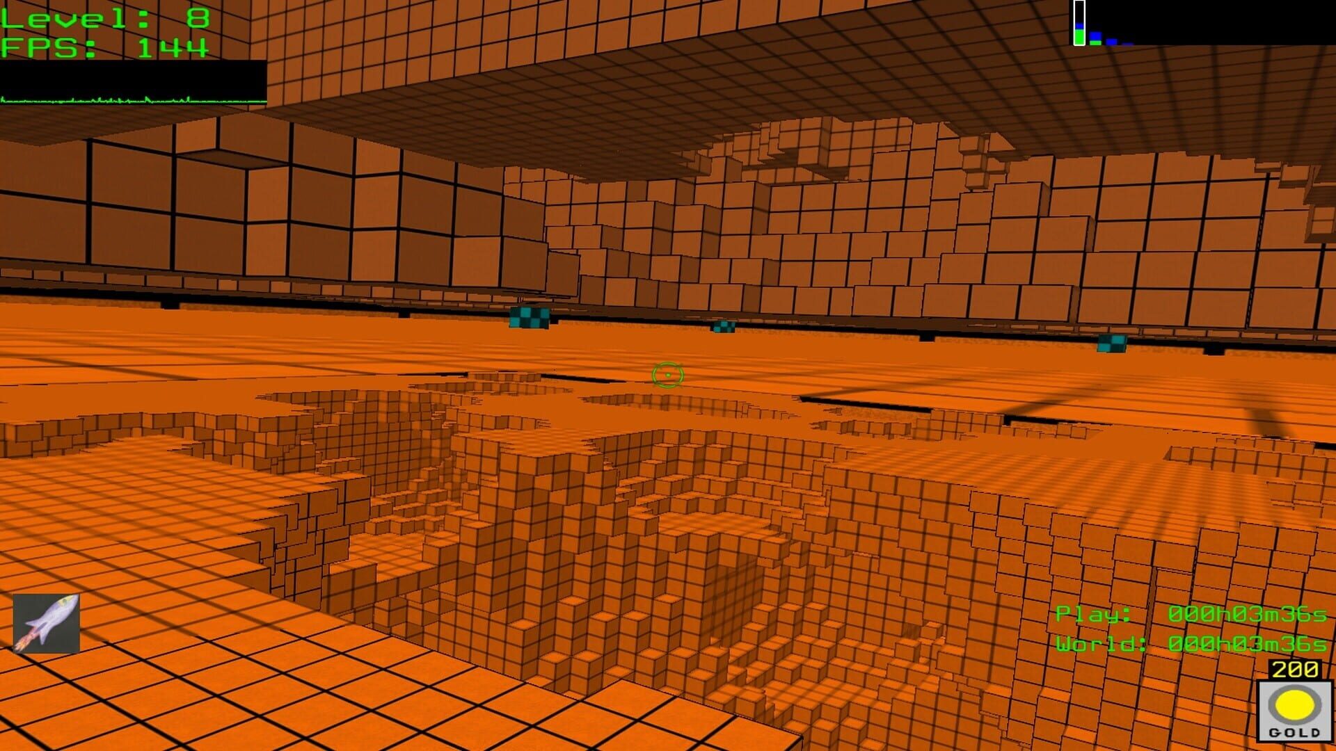 Fractal Block World - Screenshot