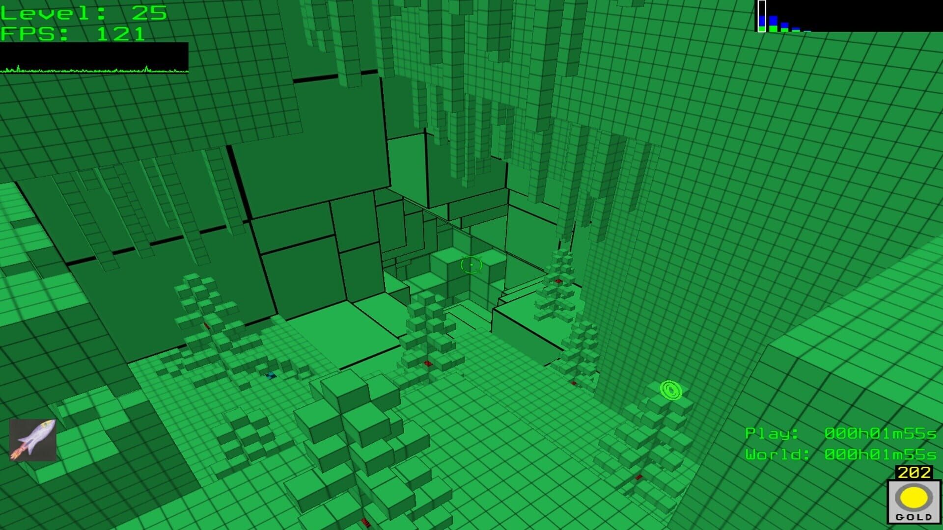 Fractal Block World - Screenshot