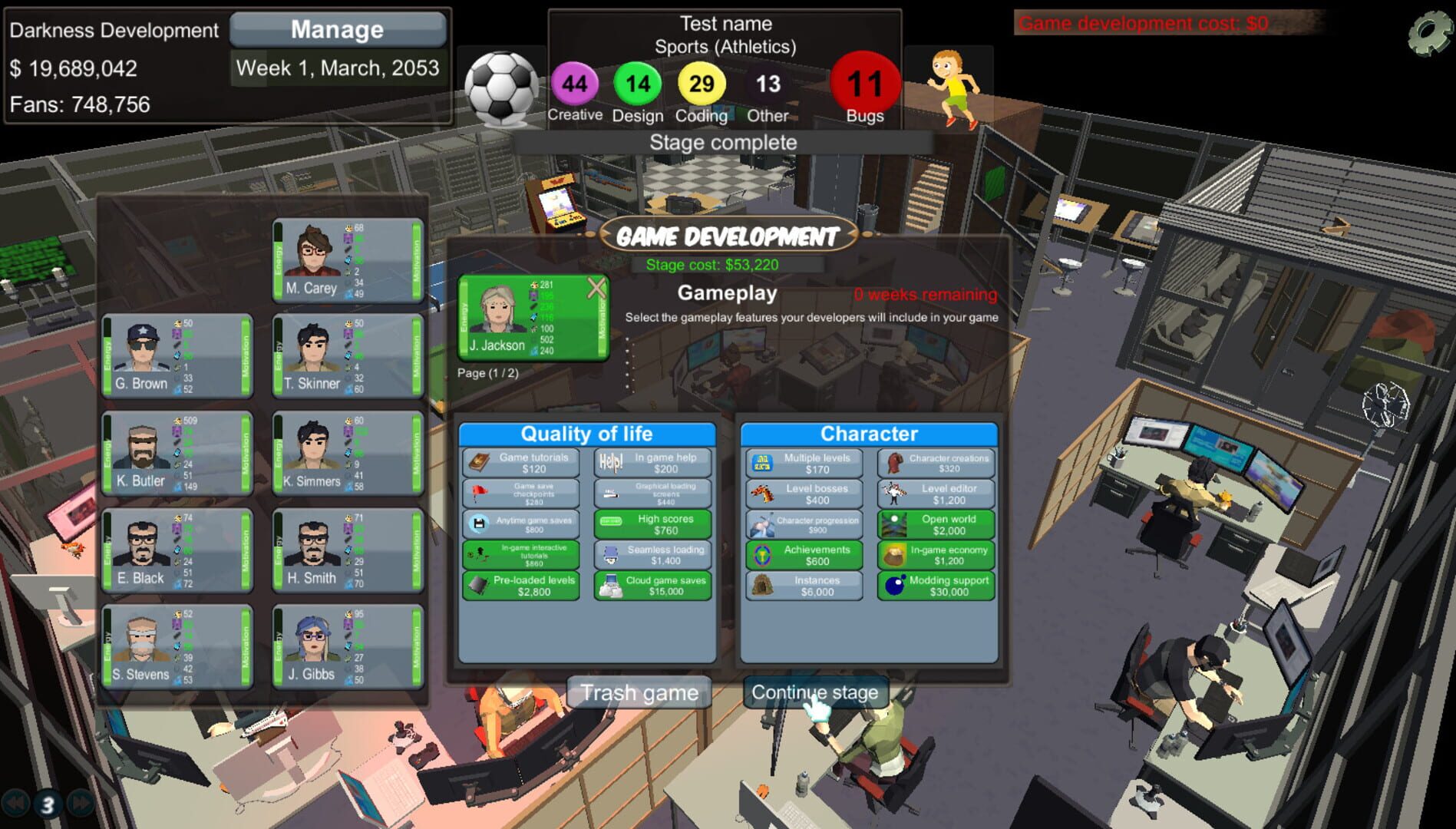 Dev Inc - Screenshot