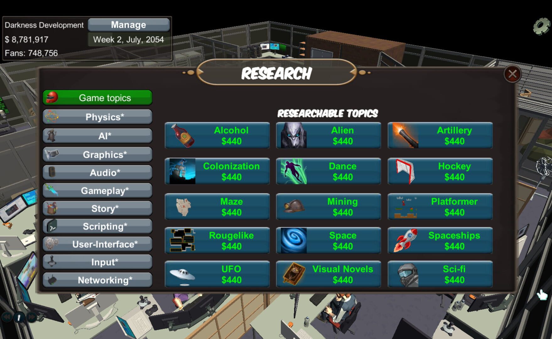 Dev Inc - Screenshot