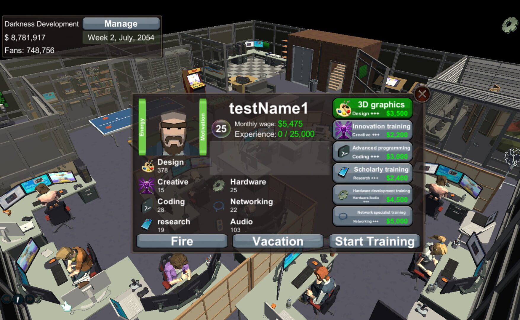 Dev Inc - Screenshot