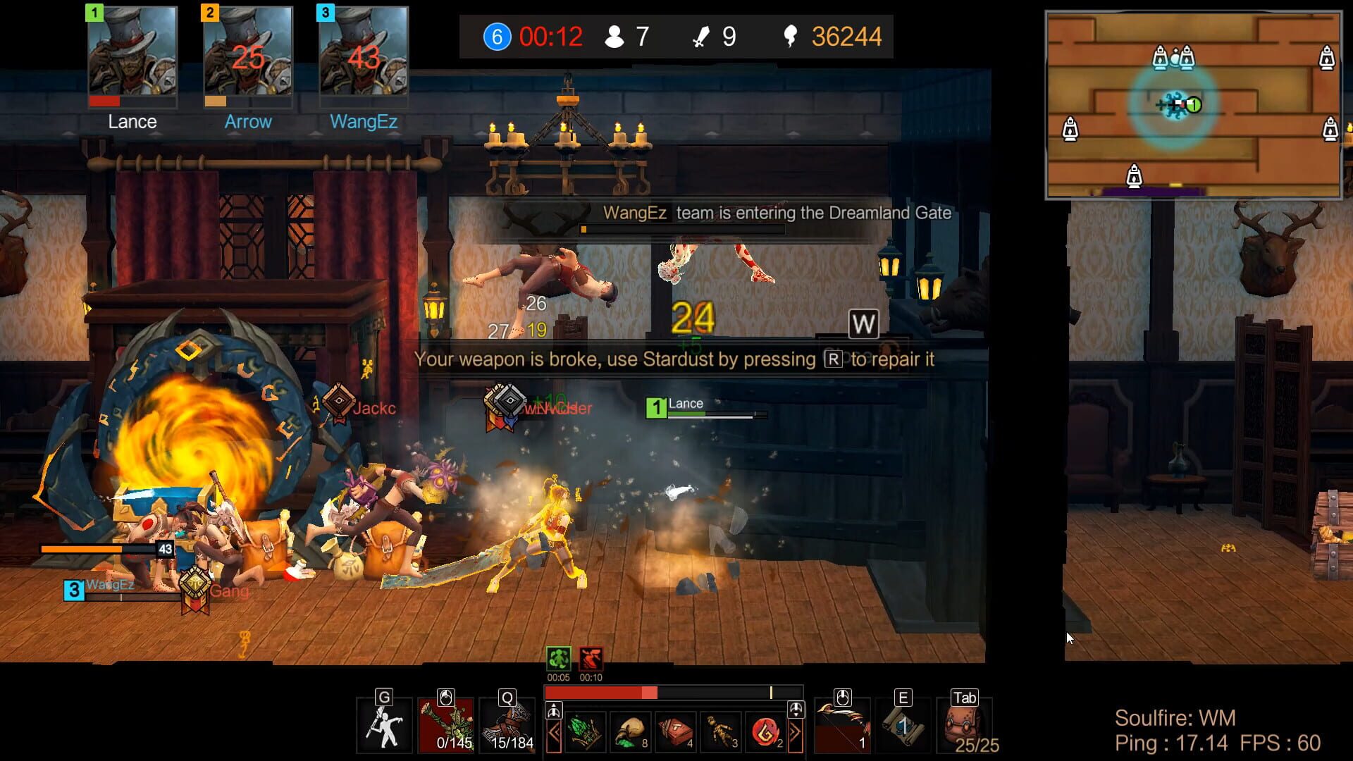 Soulfire: Weapon Master - Screenshot
