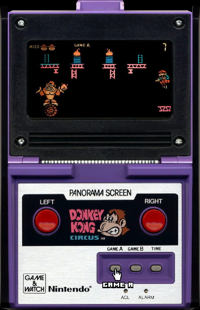 Captura de pantalla - Donkey Kong Circus