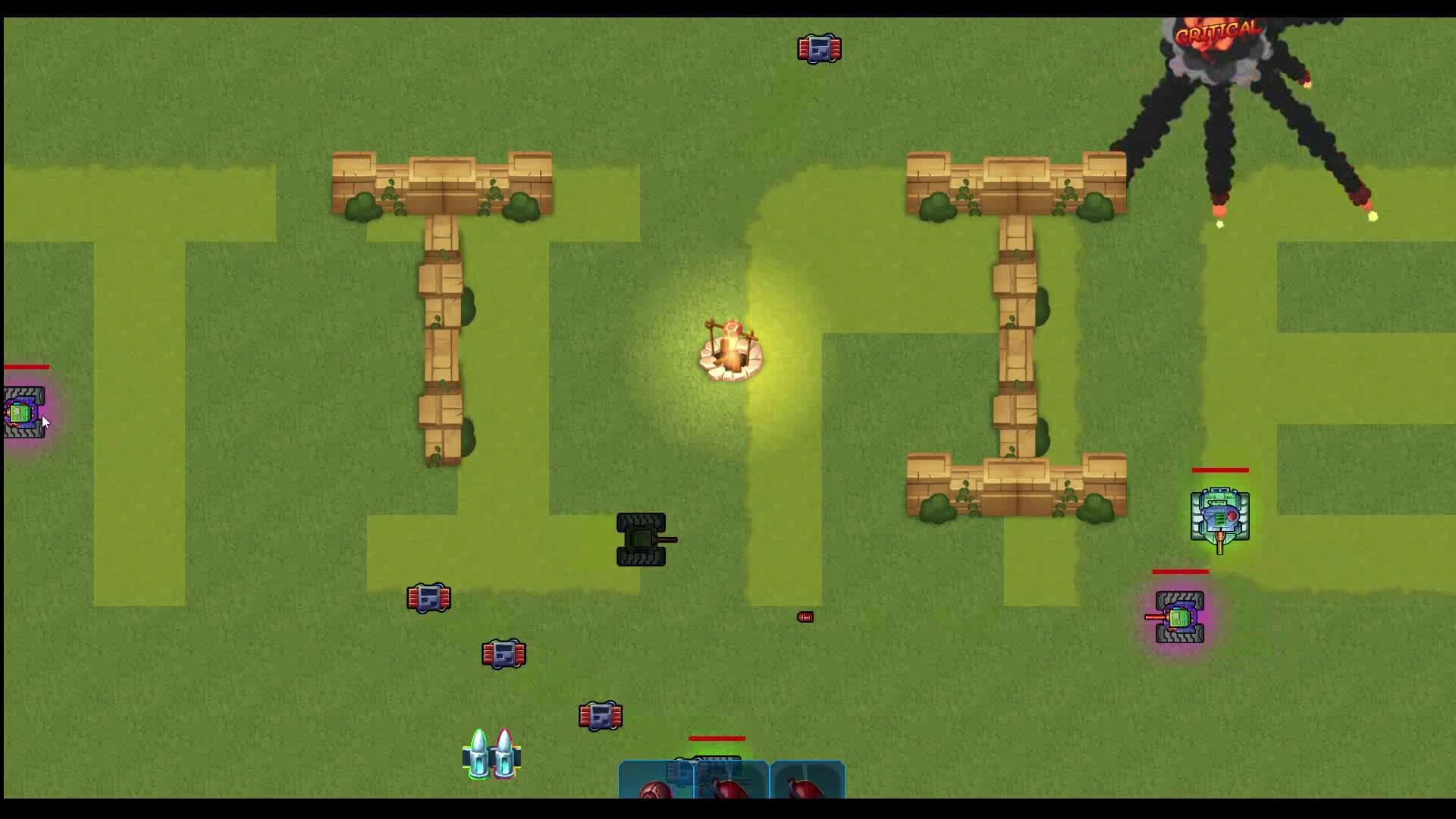 The last tank fight - Screenshot