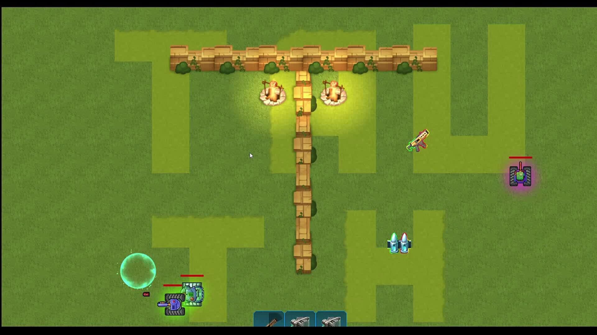 The last tank fight - Screenshot