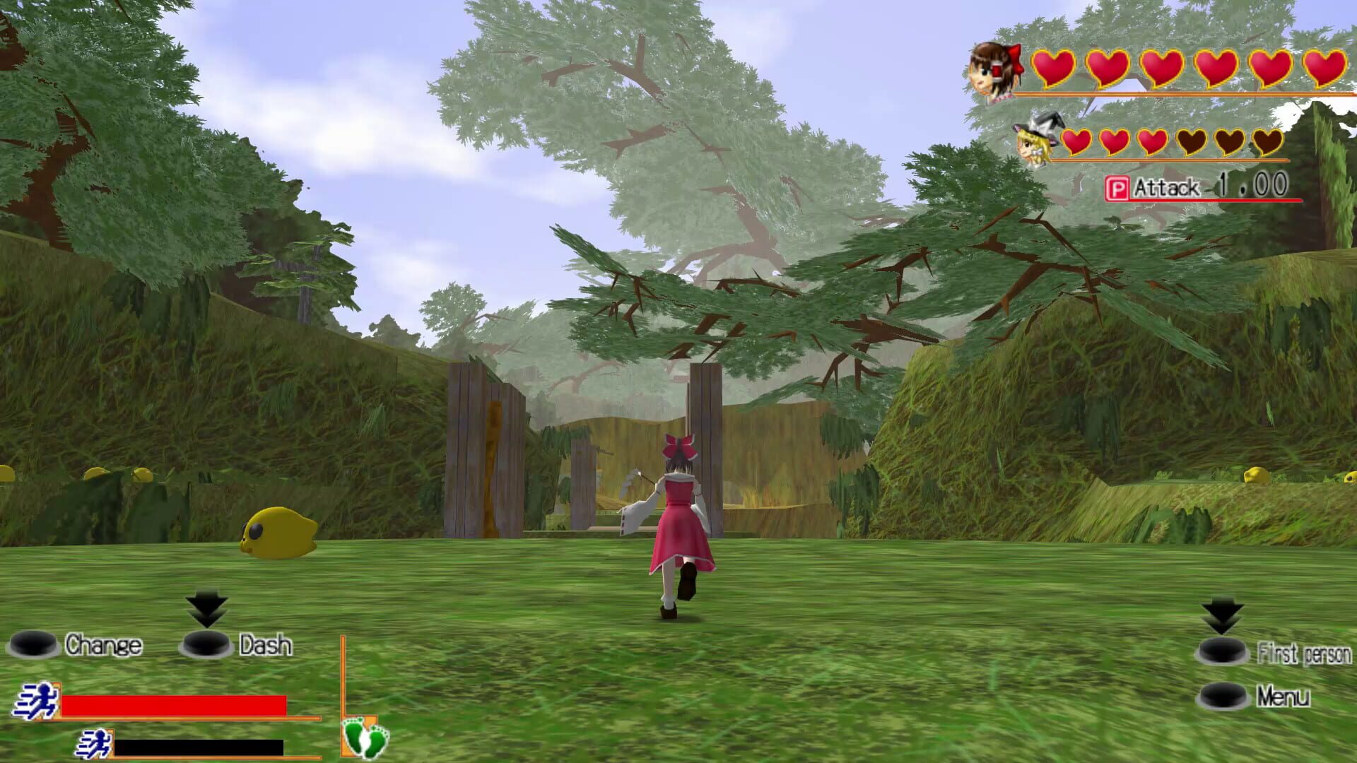 Touhou 3D Dungeon - Screenshot