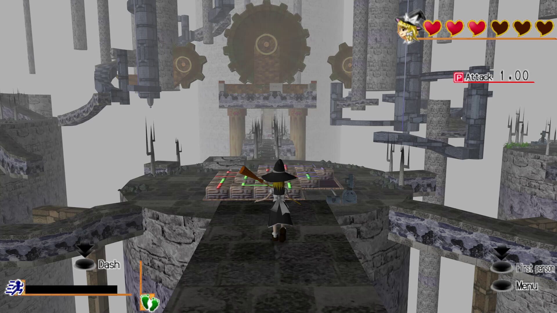 Touhou 3D Dungeon - Screenshot