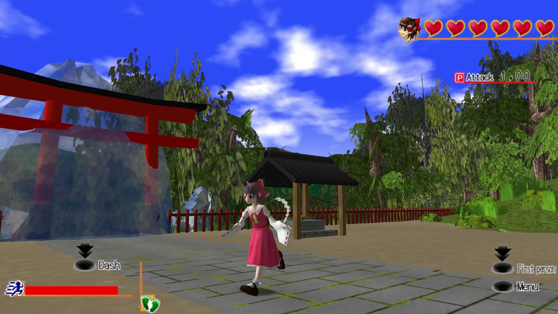 Touhou 3D Dungeon - Screenshot