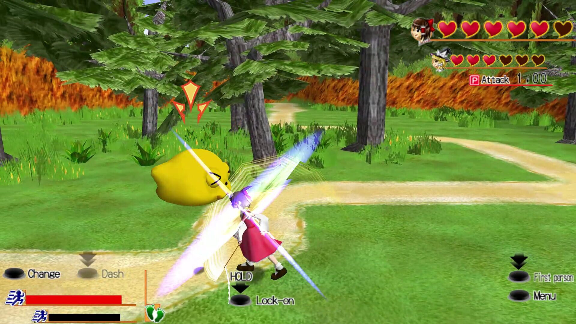 Touhou 3D Dungeon - Screenshot