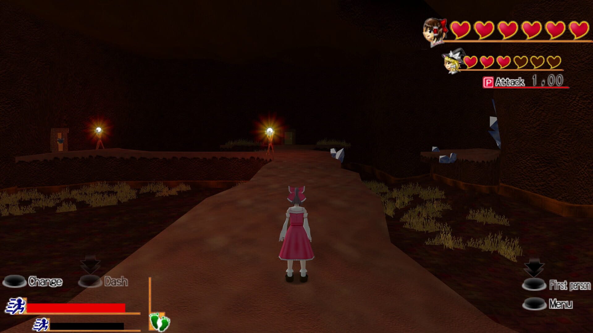 Touhou 3D Dungeon - Screenshot