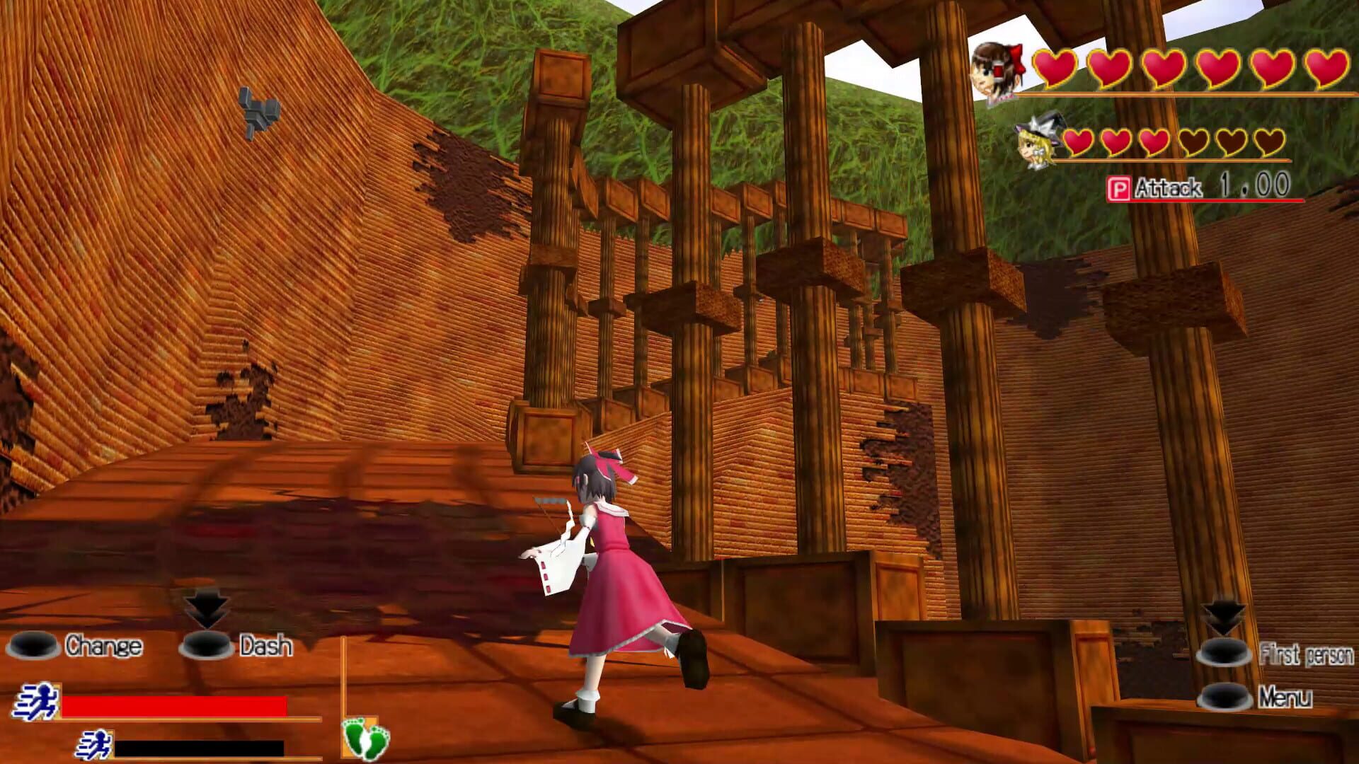 Touhou 3D Dungeon - Screenshot