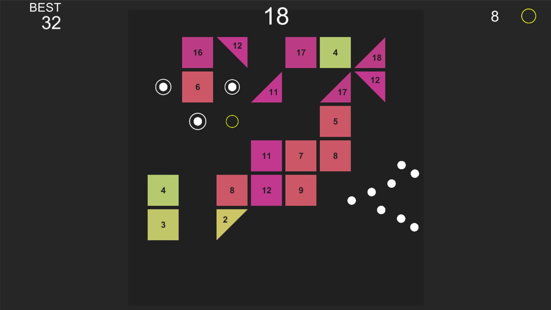 Infinite Brick Breaker - Screenshot