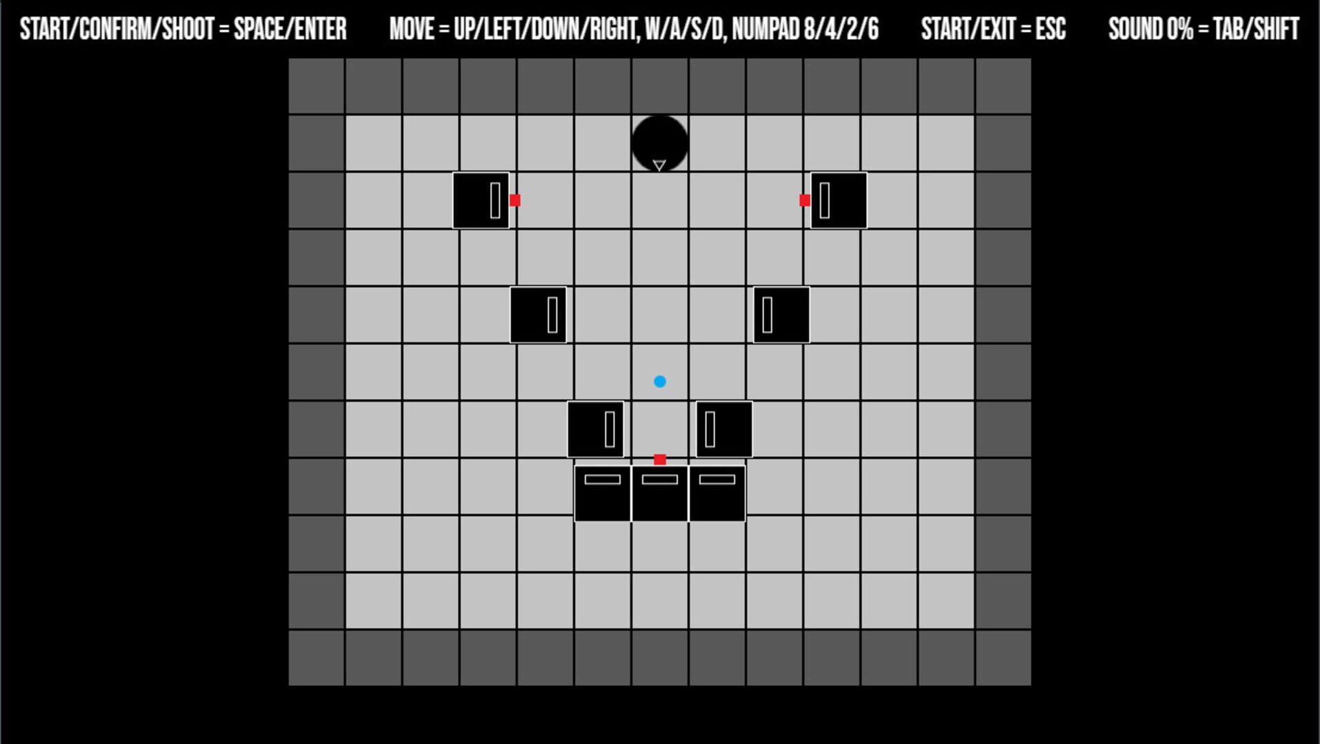 A Circle Among Squares - Screenshot