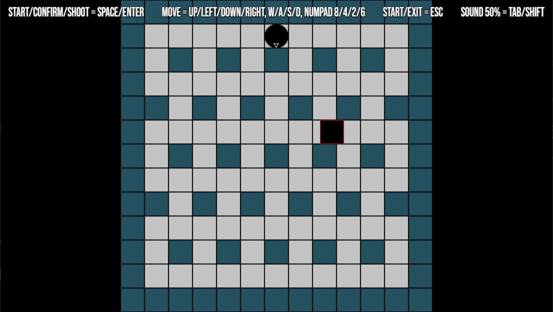 A Circle Among Squares - Screenshot
