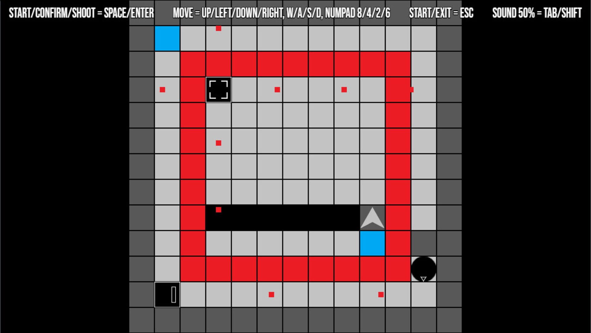 A Circle Among Squares - Screenshot