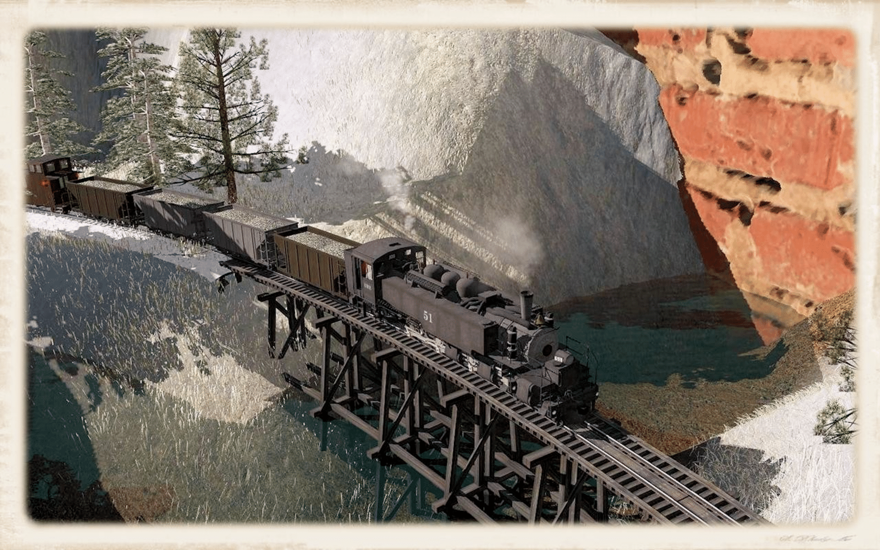 Trainz Railroad Simulator 2019: Cilie Oldphartz Railroad screenshot