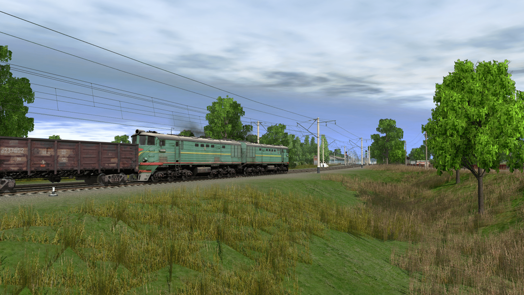 Trainz Railroad Simulator 2019: TE3-2068 screenshot