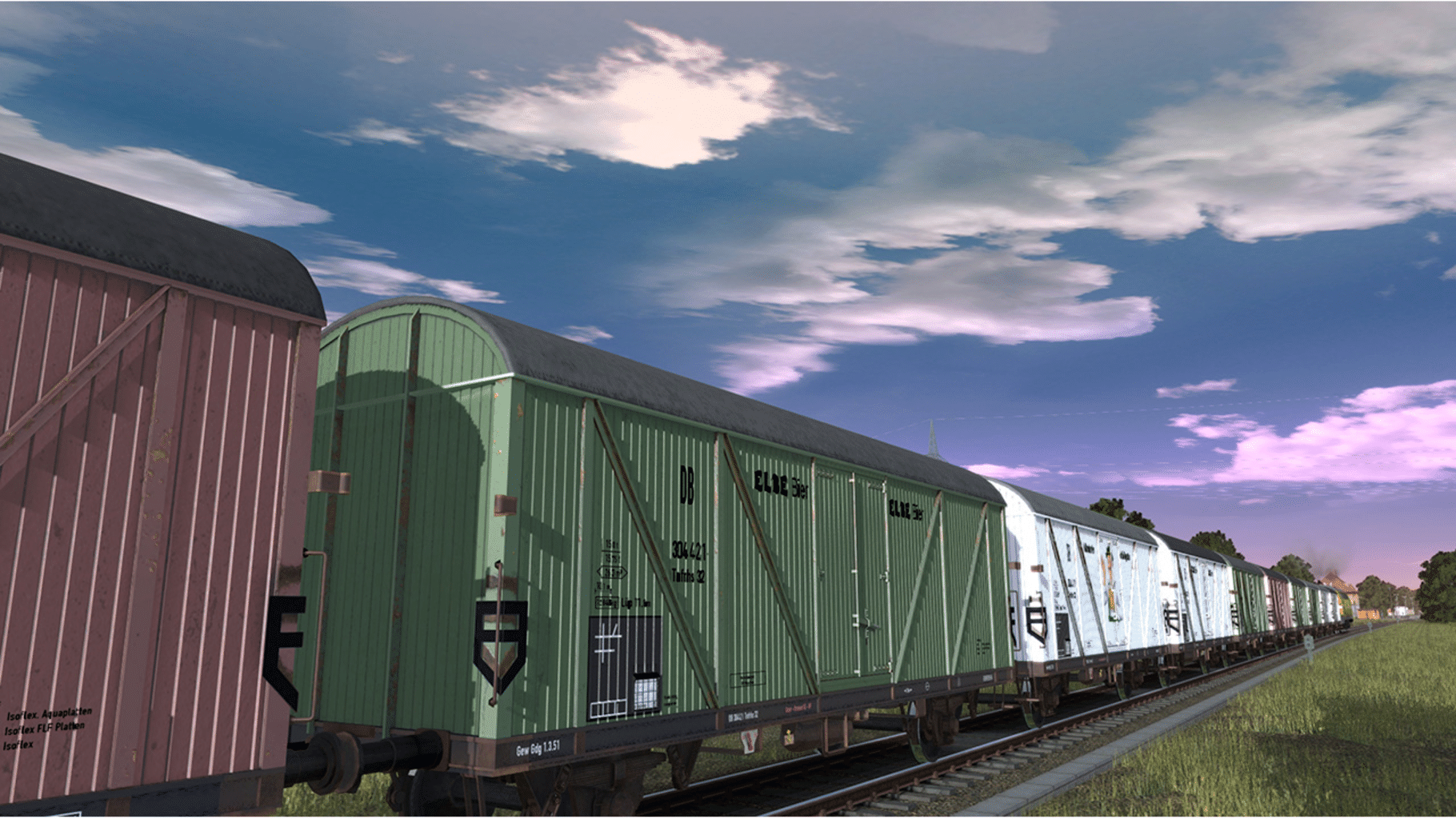 Trainz Railroad Simulator 2019: Tnfrhs Refrigerator Wagon screenshot