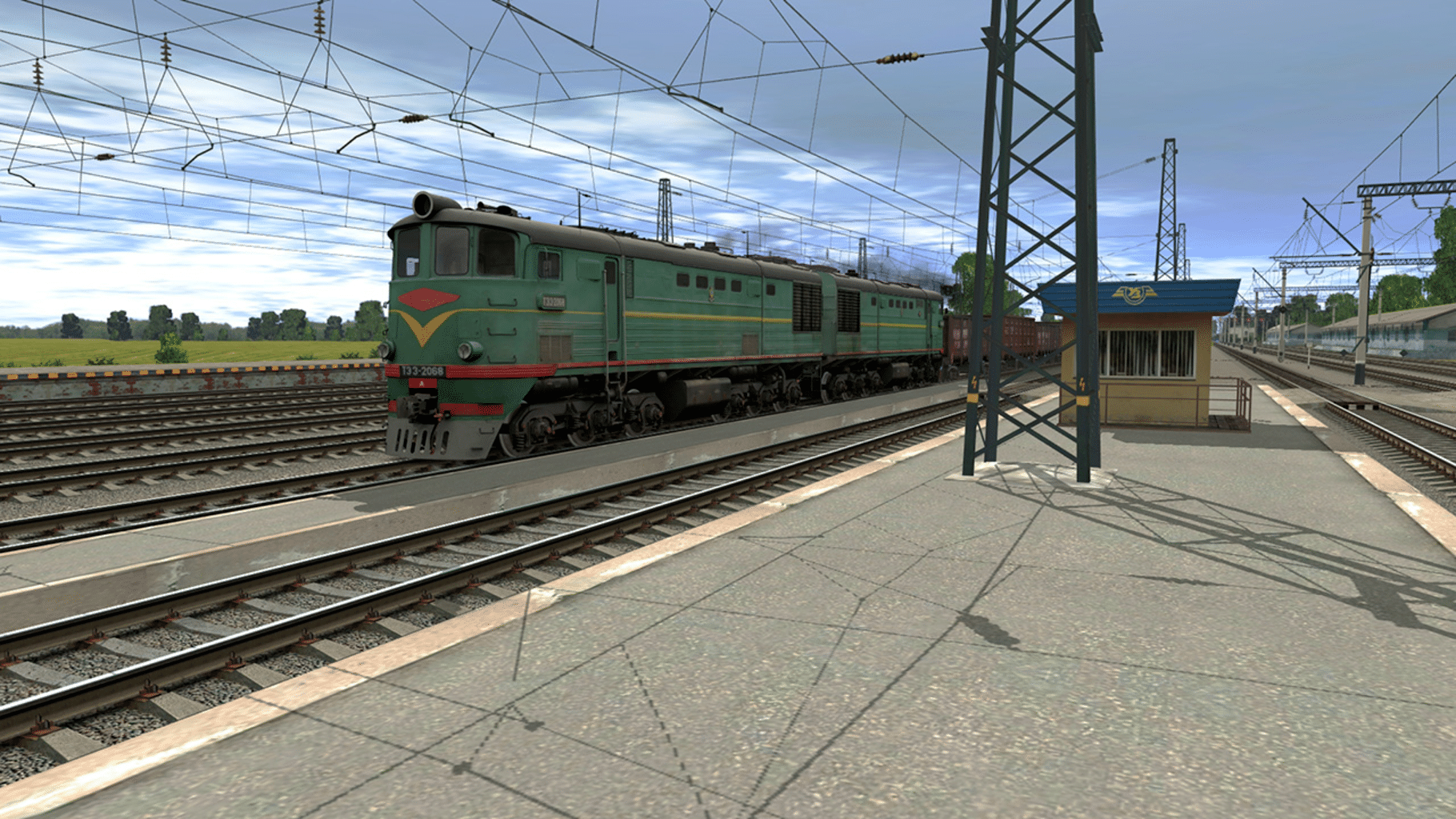 Trainz Railroad Simulator 2019: TE3-2068 screenshot