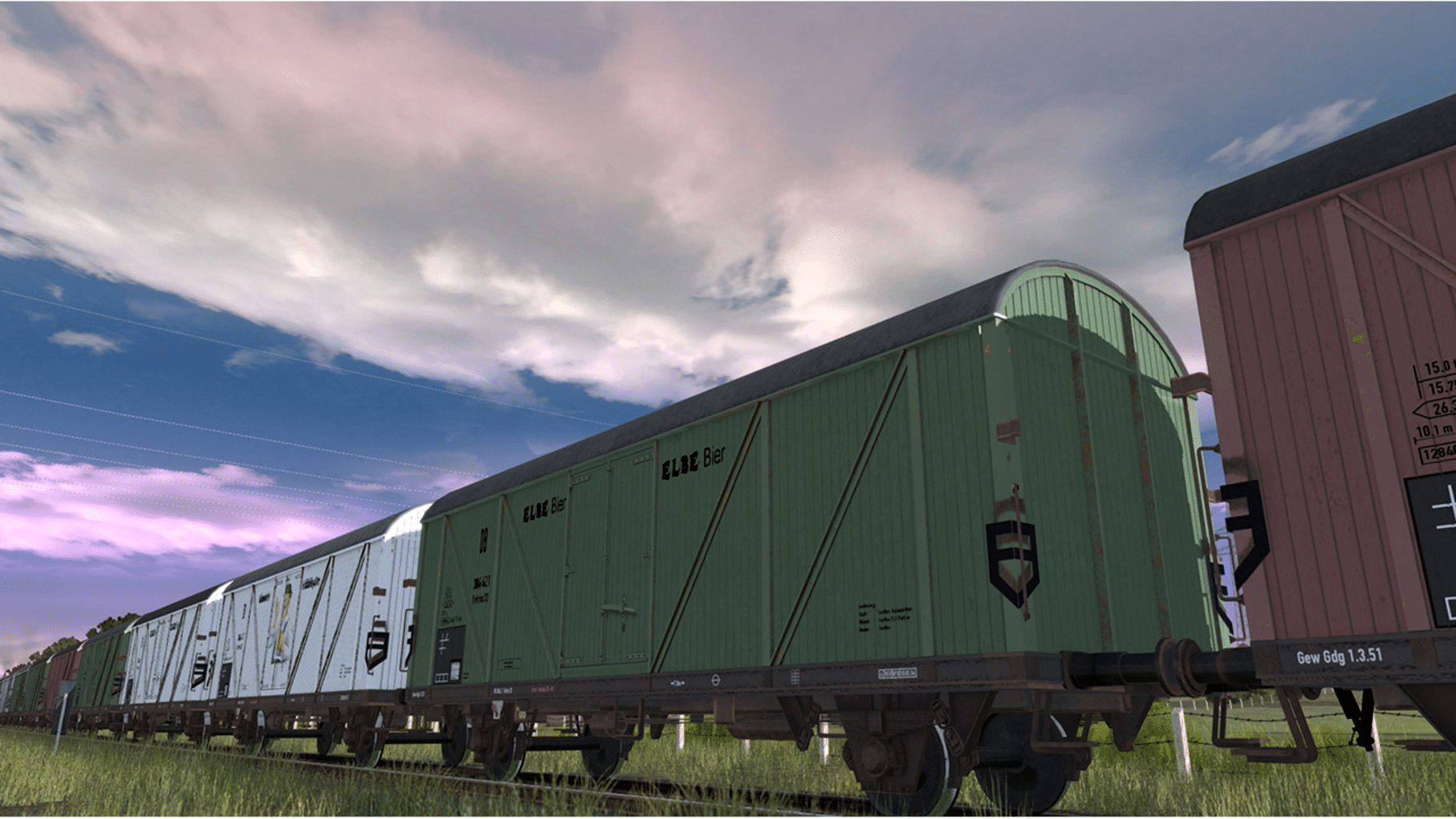 Trainz Railroad Simulator 2019: Tnfrhs Refrigerator Wagon screenshot