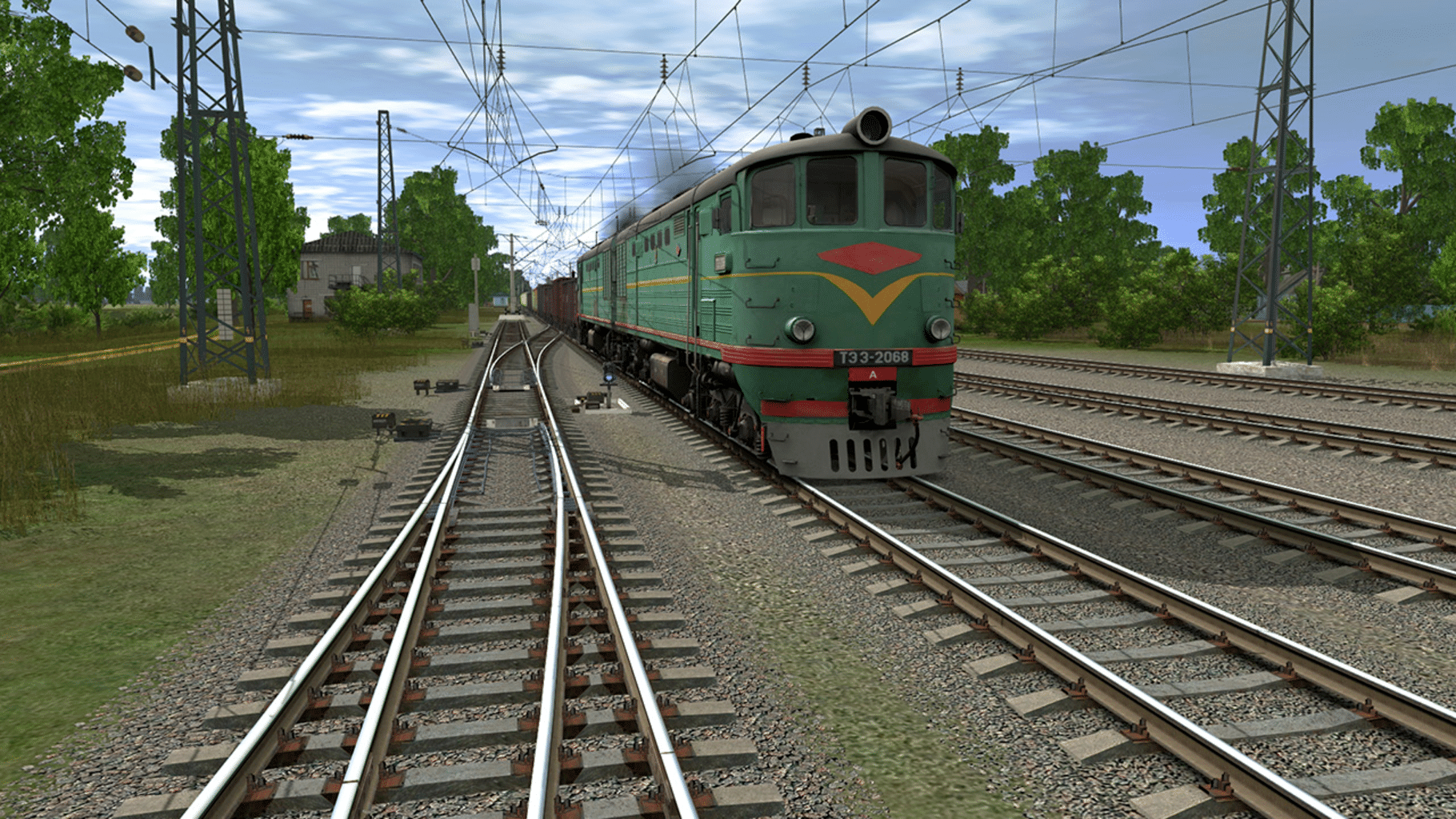 Trainz Railroad Simulator 2019: TE3-2068 screenshot