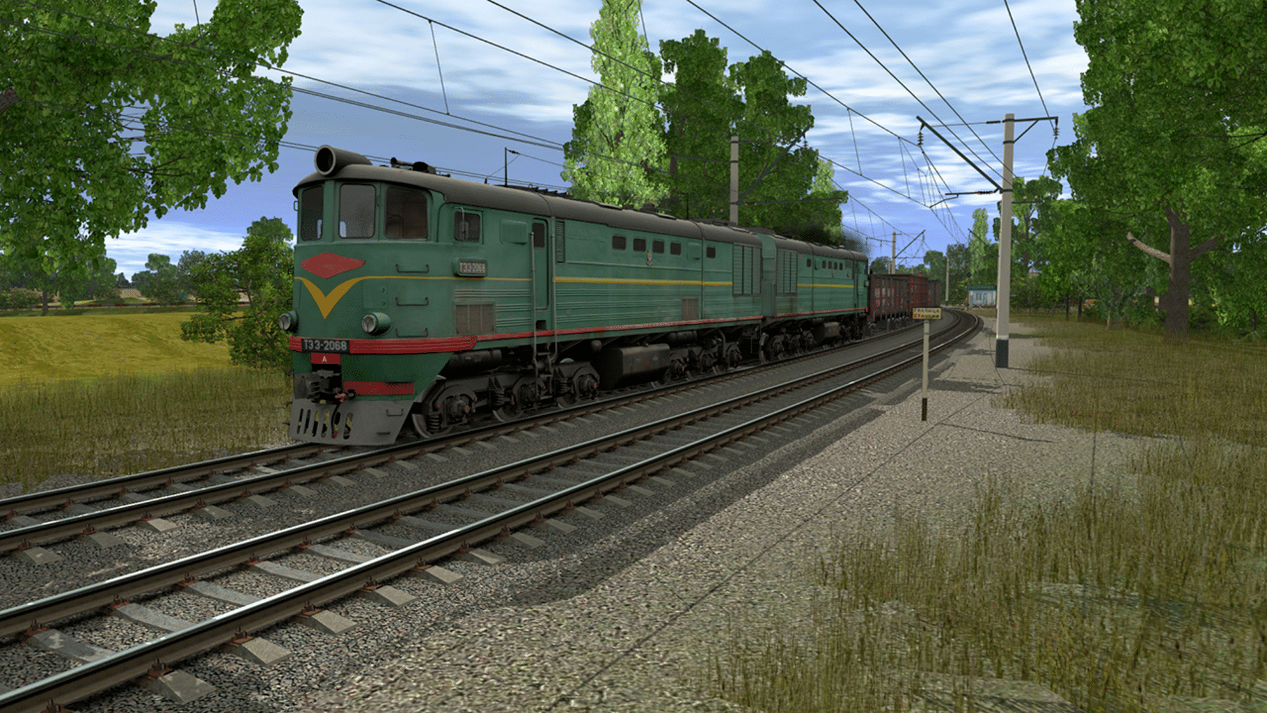 Trainz Railroad Simulator 2019: TE3-2068 screenshot