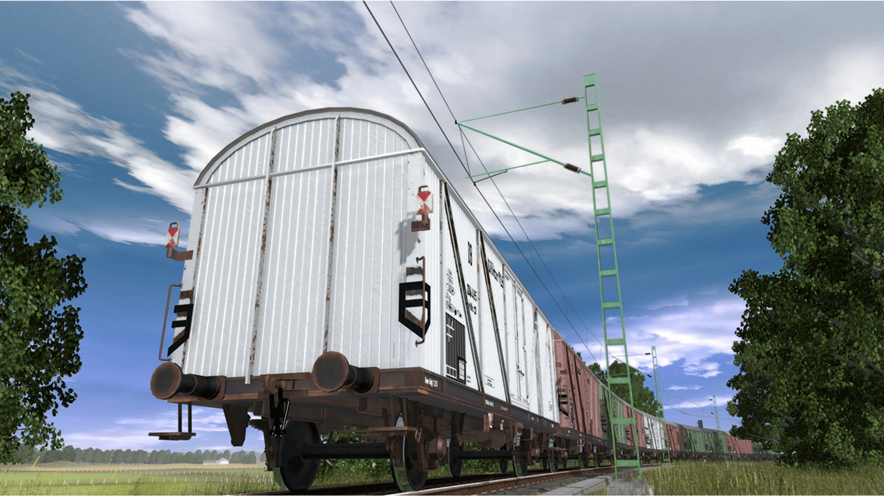 Trainz Railroad Simulator 2019: Tnfrhs Refrigerator Wagon screenshot