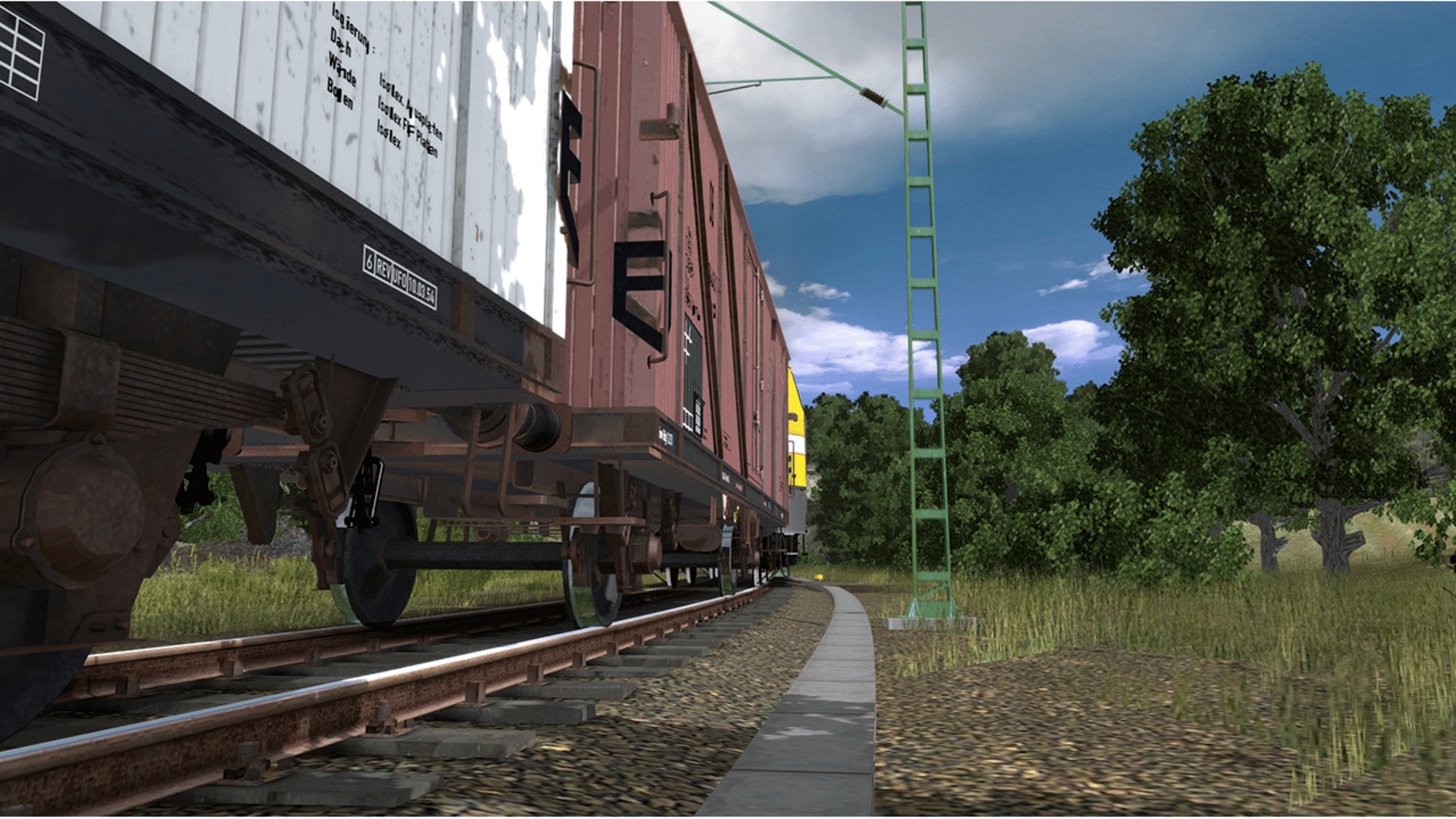 Trainz Railroad Simulator 2019: Tnfrhs Refrigerator Wagon screenshot