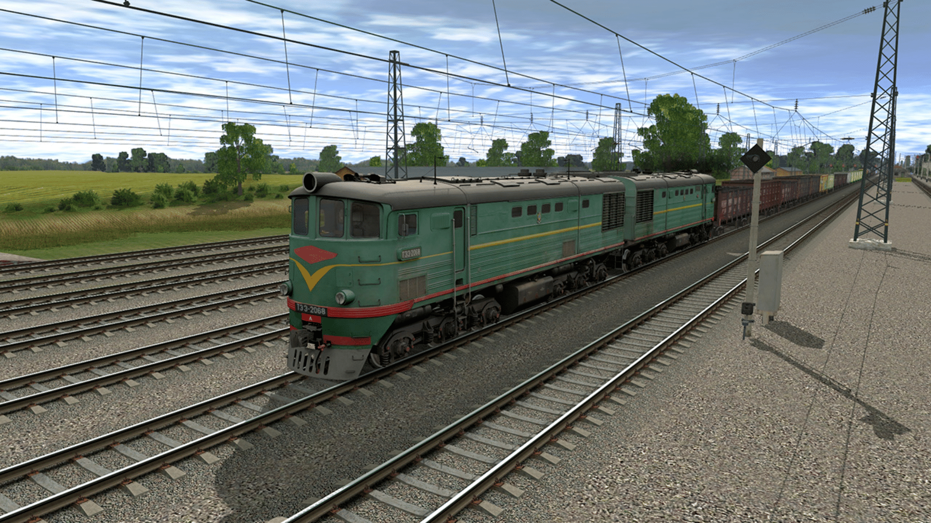 Trainz Railroad Simulator 2019: TE3-2068 screenshot