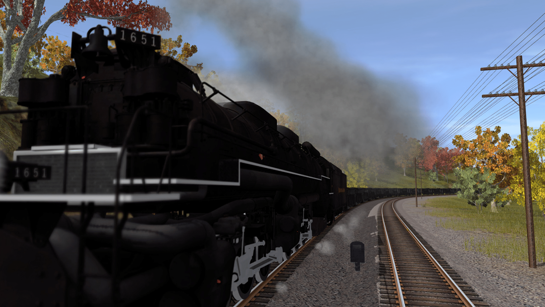 Trainz Railroad Simulator 2019: C&O 2-6-6-6 H8 - New River Mining Coal Run screenshot