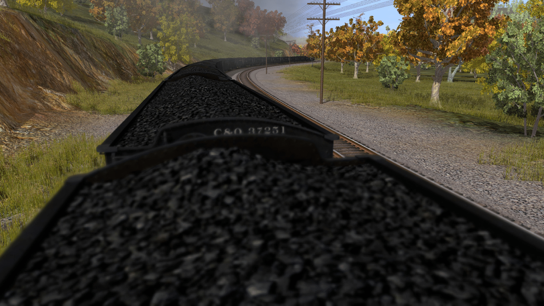 Trainz Railroad Simulator 2019: C&O 2-6-6-6 H8 - New River Mining Coal Run screenshot